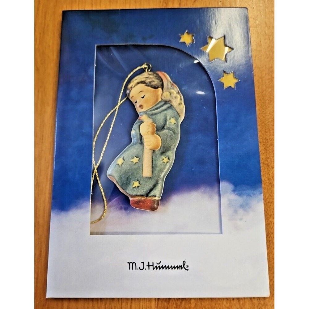 M. J. Hummel Goebel Germany Christmas Ornament Heavenly Angel New